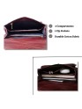 Womens Genuine Leather Vintage Shoulder Sling Crossbody Office Purse